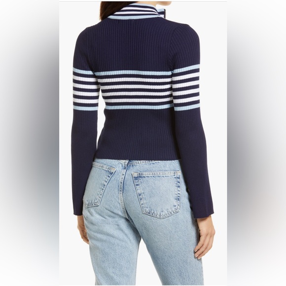 Cali Be Zip Front Sweater - Picture 3 of 14